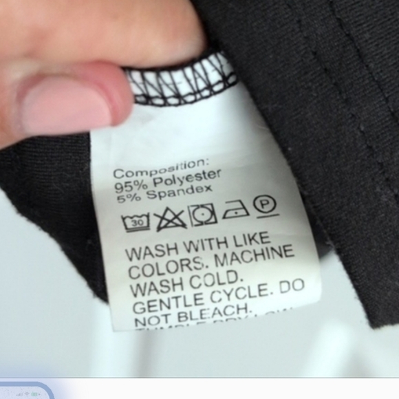 Spring Top Black Knit Camisole Spaghetti Strap Tank Top Large Cami - Picture 6 of 9